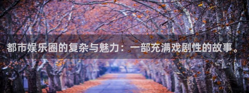 恒盛娱乐：都市娱乐圈的复杂与魅力：一部充满戏剧性的故事。